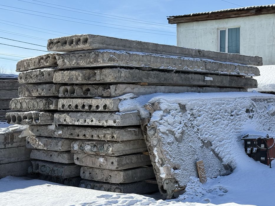 Продам  плита перекрытия ПКЖ сендвич панель бу