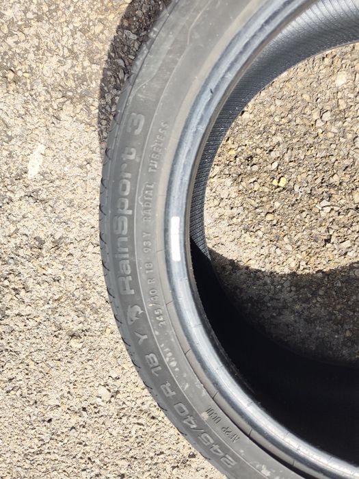 245/40/18" 2бр Uniroyal rain sport 5,dot17г18г,5-6мм