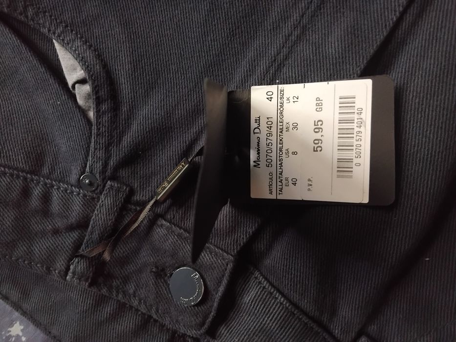 Pantaloni massimo dutti.  Nr 38