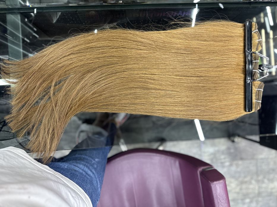 Естествена коса 65 см ТОП КАЧЕСТВО