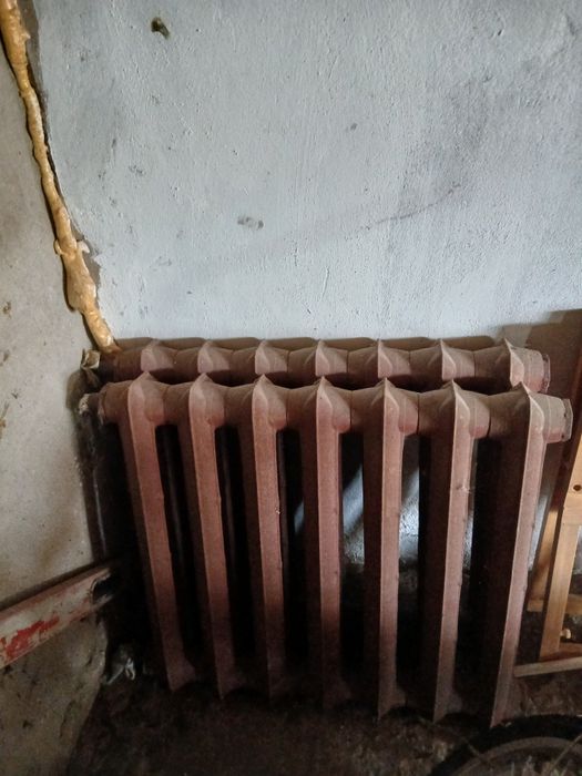 Чугунная батареи