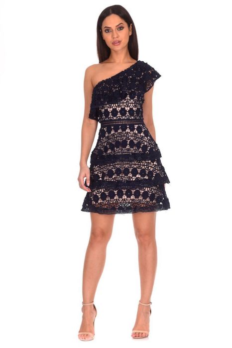 Уникална рокля AX Paris с едно рамо