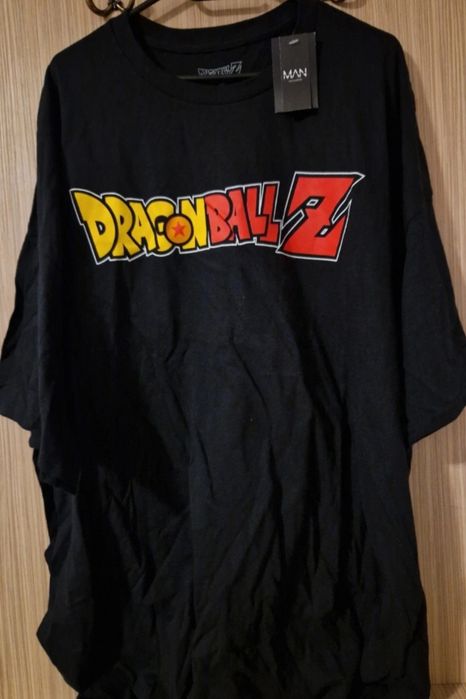 Tricou - boohoo MAN, 4XL, imprimeu Dragon Ball