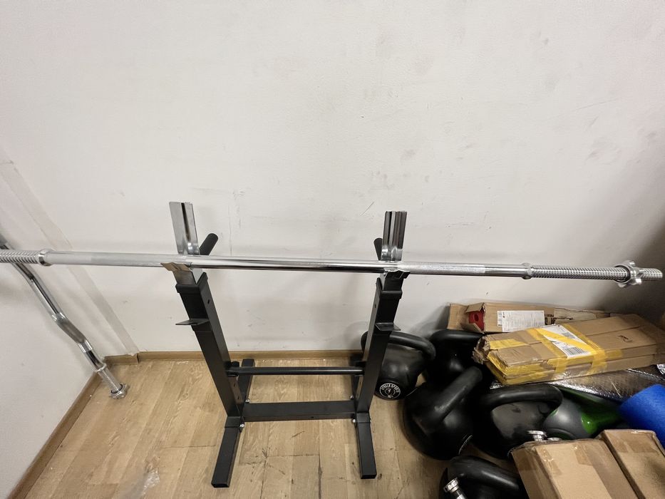 Bara piept haltera piept,Biceps,Triceps 26-28-30 mm, 1,70 cm otel crom