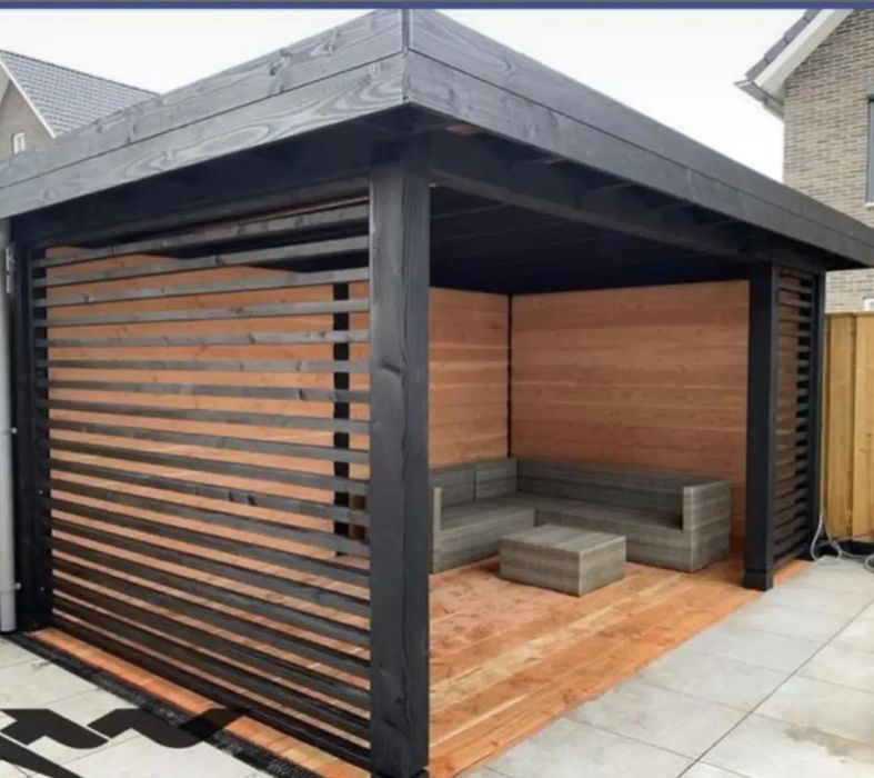 Foișoare terase pergole din lemn