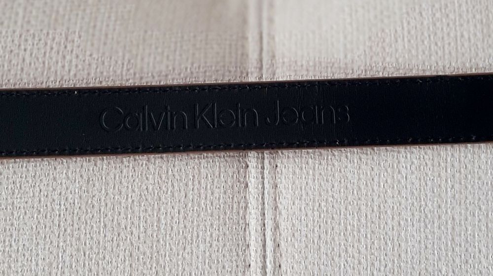 Дамски колан от естествена кожа Calvin Klein