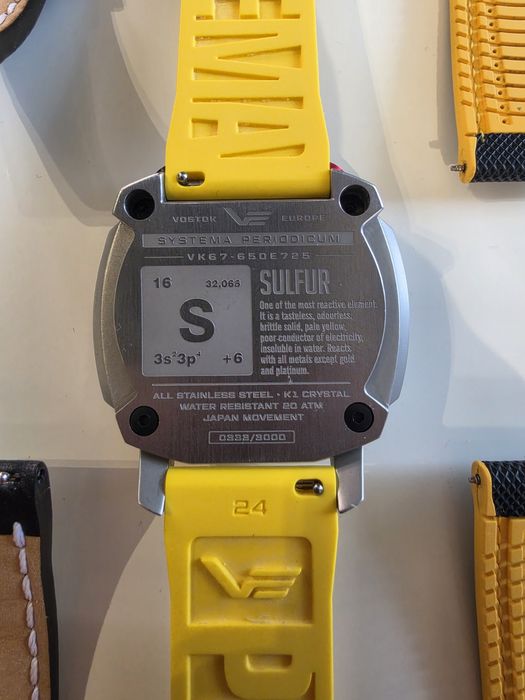 Vostok Europe Systema Periodicum Sulfur лимитиран 333/3000