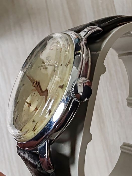 Ceas Thussy Anii'40, Int Manuala 37 mm Funcționează excelent!