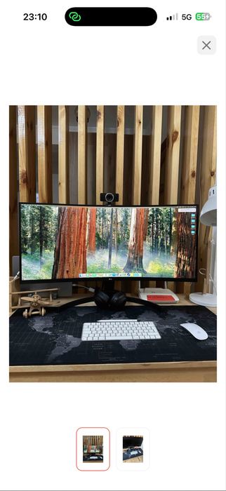 Монитор LG  35 черный