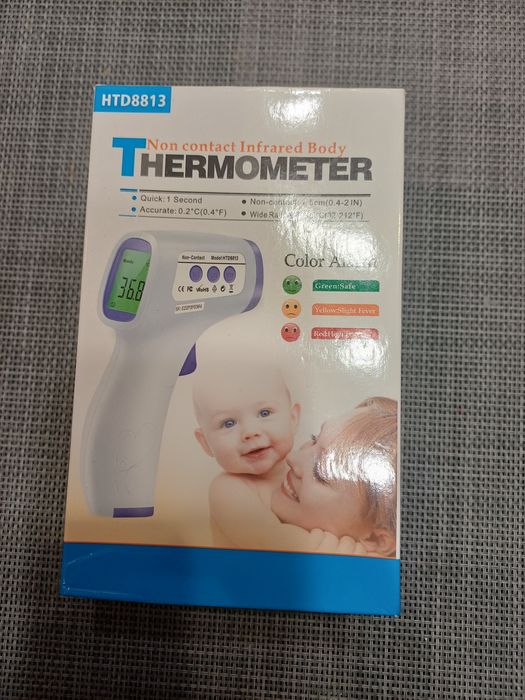 Инфрачервен термометър за деца, безконтактен, нов