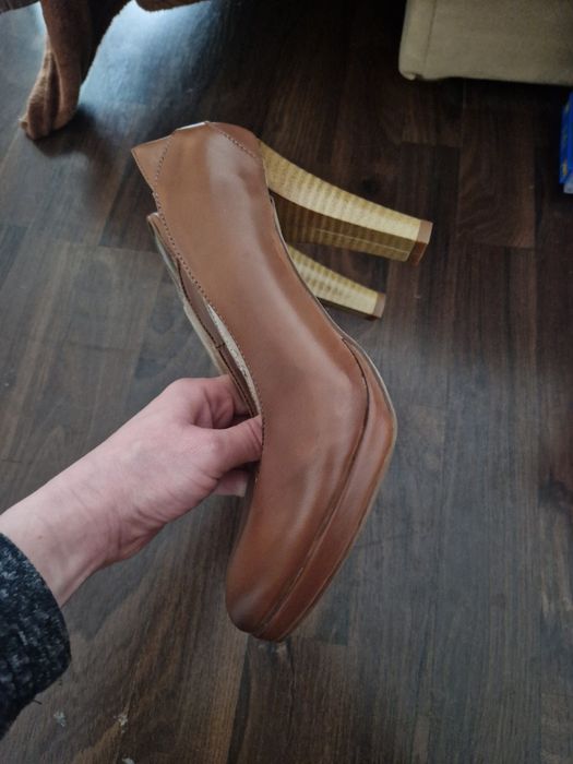 Pantofi piele naturala