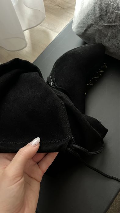 Cizme de primavara peste genunchi