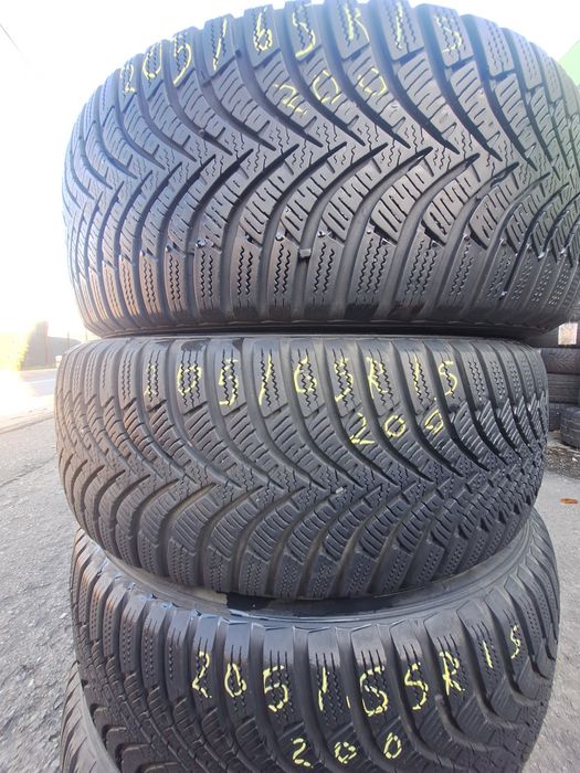 4 anvelope iarna 205/65r15 Hankook Montaj Gratuit
