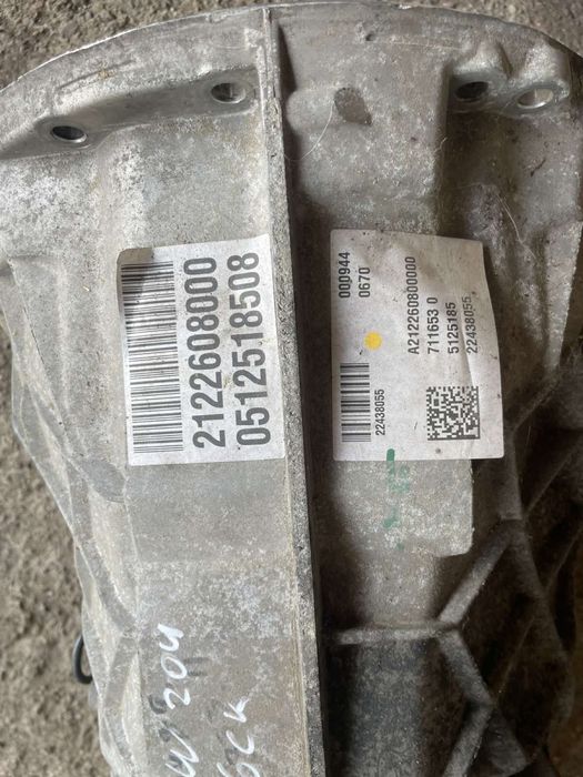 Скорости Мерцедес/ Mercedes C220 CDI  W204