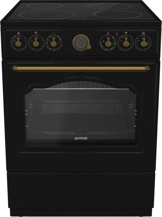 Готварска печка GORENJE GECS6B70CLB 60см. РЕТРО МОДЕЛ