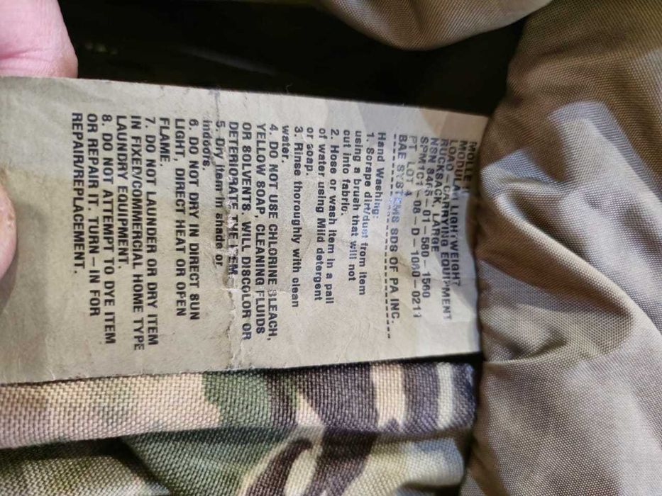 Рюкзак армии США оригинал