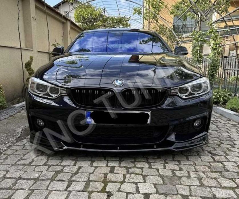 Преден лип спойлер за бмв ф32 ф36 / нож / BMW F32/F36 lip spoiler