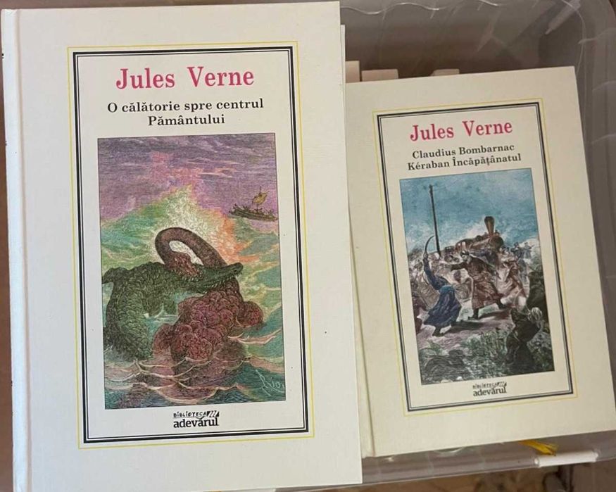 Jules Verne colectie Adevarul (40 volume) + 16 volume individuale