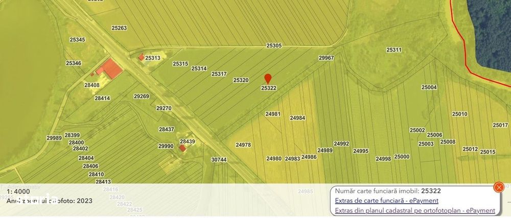 10.100Mp Teren Construcții Intravilan Potigrafu, Deschidere 31M La Dn1