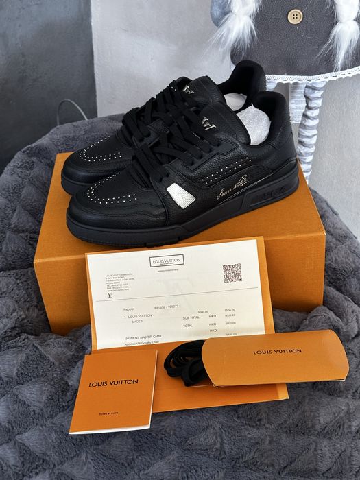 Louis Vuitton LV Trainers #54 Signature Black