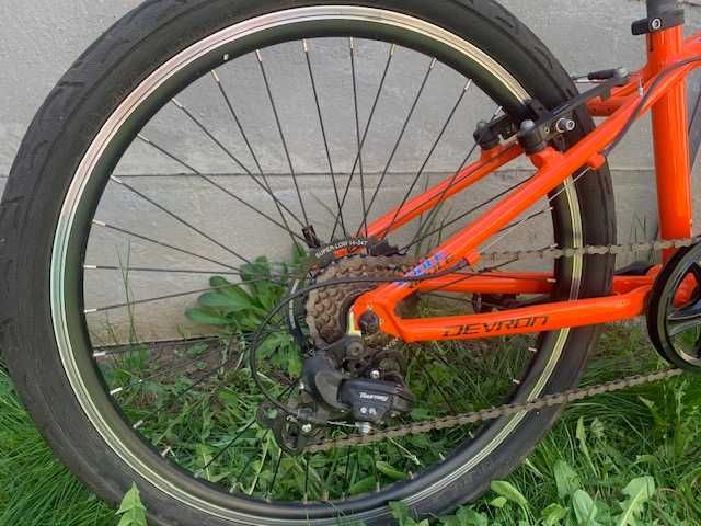 Bicicleta copii Devron Riddle K2.4 portocaliu 24 inch