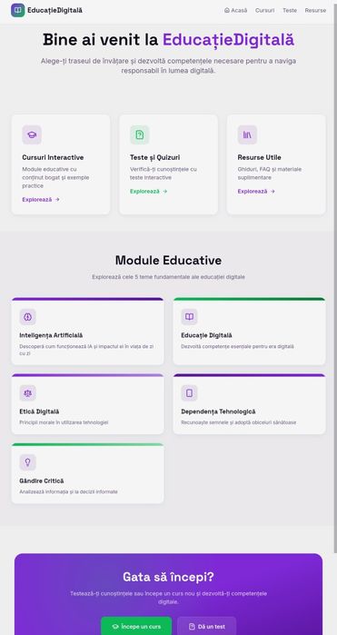 Realizez site-uri web personalizate