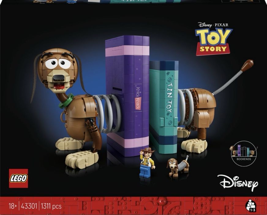 LEGO Disney 43301 - Slinky Dog Bookends (Nou, Sigilat)