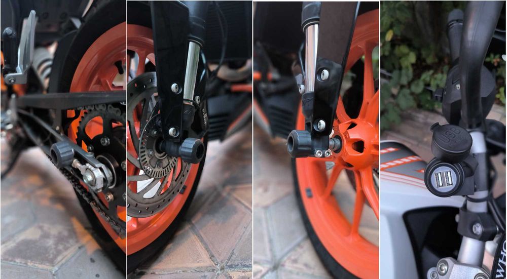 Vand moto KTM 390 Duke (2016), omologabila A2 + accesorii