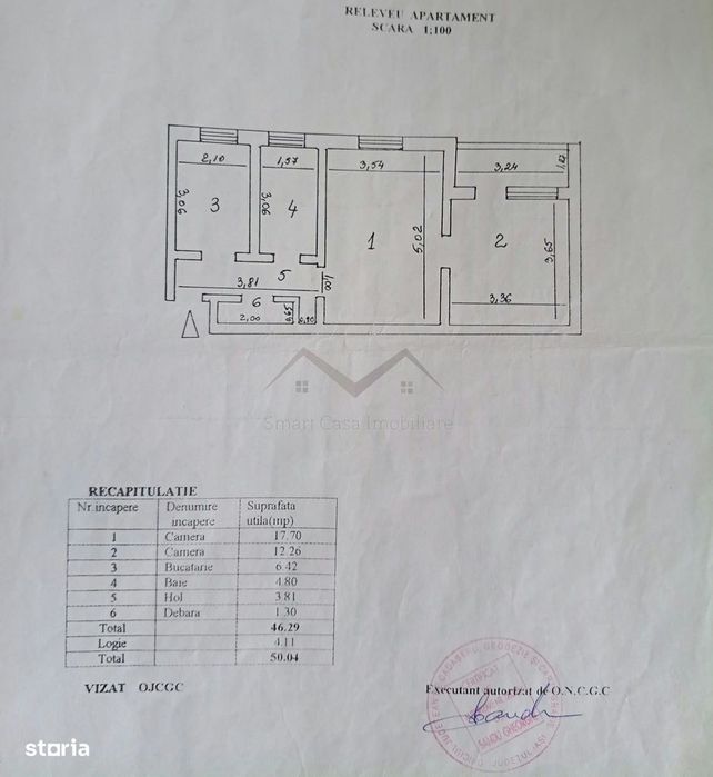 Apartament 2 camere Podu Ros