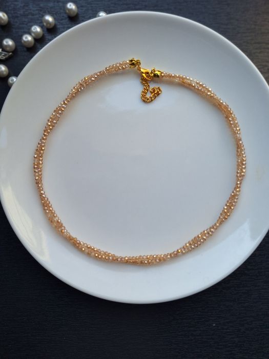 Чекер двойная змейка ( колье)