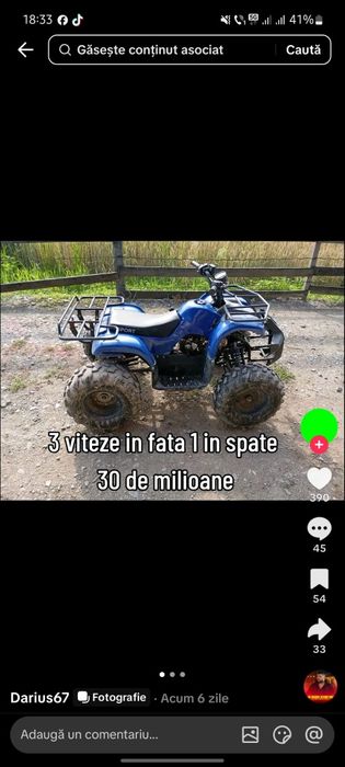 ATV de vânzare stare foarte buna