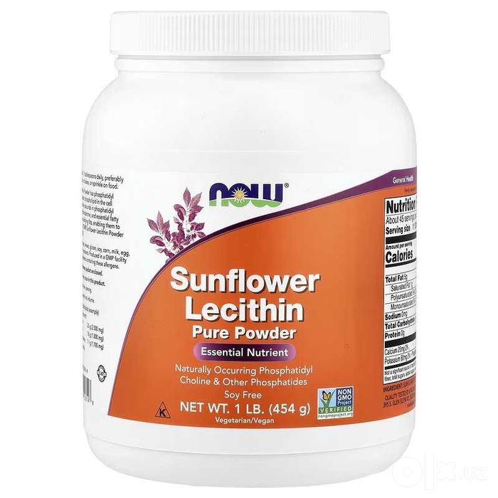NOW Foods Lecithin Sunflower лецитин Lecithin lecithin лицитин