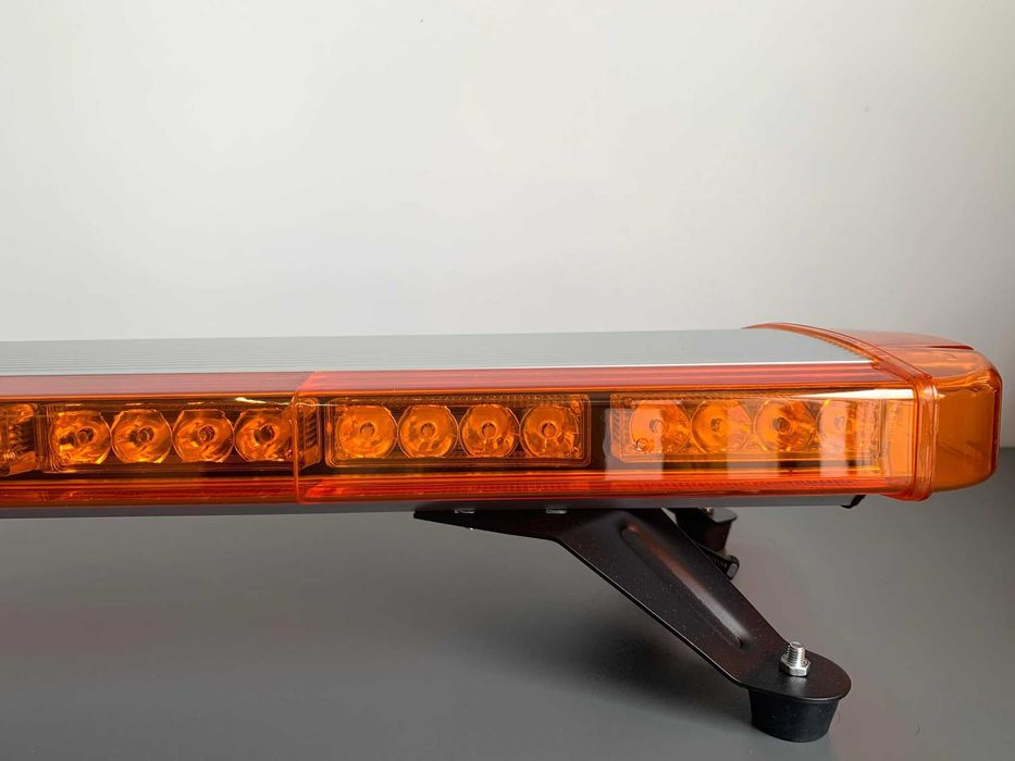 Rampa girofar LED 264W galbena 1,2m - Avertizare luminoasa