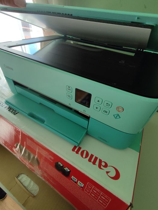 Принтер Canon Pixma ts5353a - зелен