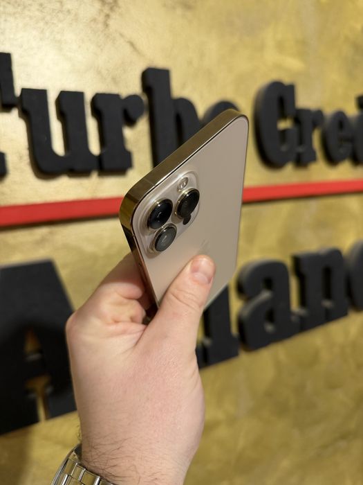 Apple iPhone 13 Pro Max 128GB Baterie 98% Gold Auriu Testat Verificat