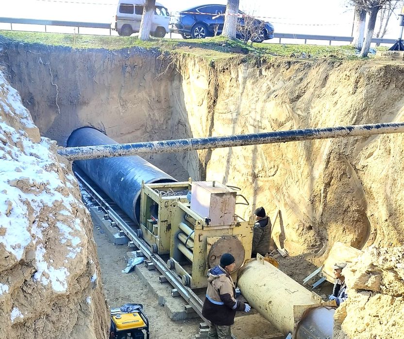 ГНБ (горизонтально направленное бурение) - Прокол