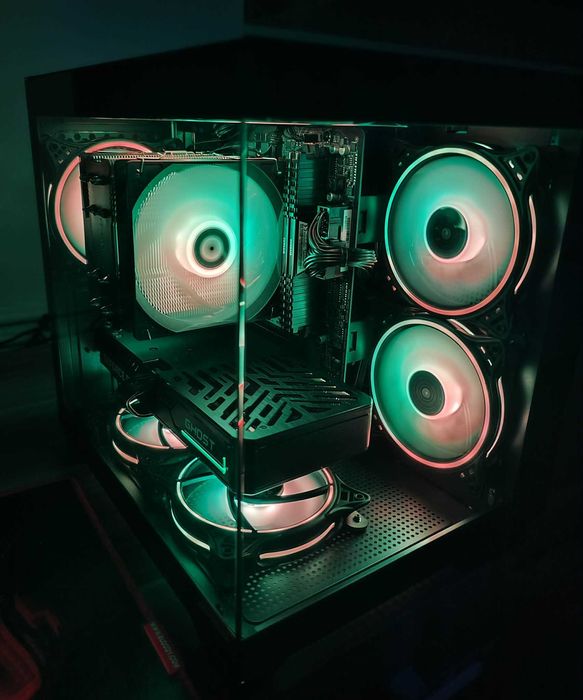 NOU-UNITATE PC Sistem GAMING,AMD Ryzen5 3600,16gbDDR4,RTX 5060,m.2 1TB