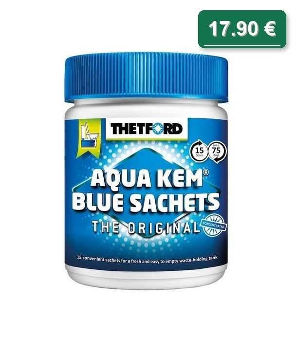 Сашета за химически къмпинг тоалетни - Thetford Aqua Kem Blue, Camp4 All Chem, Berger
