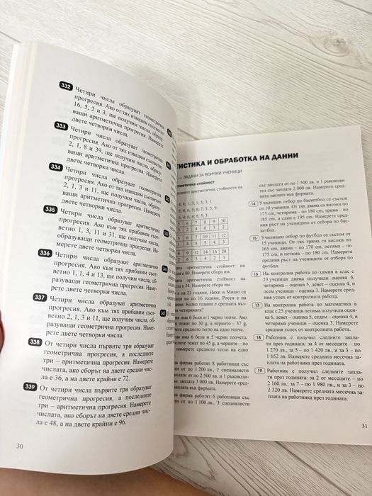 Помагало по математика