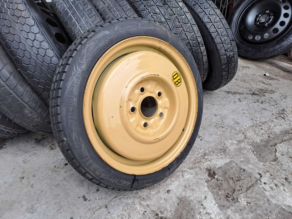Roata rezerva Slim Mazda 2 3 Kia Hyundai Honda 115 70 R15 D15 5x114.3 ...