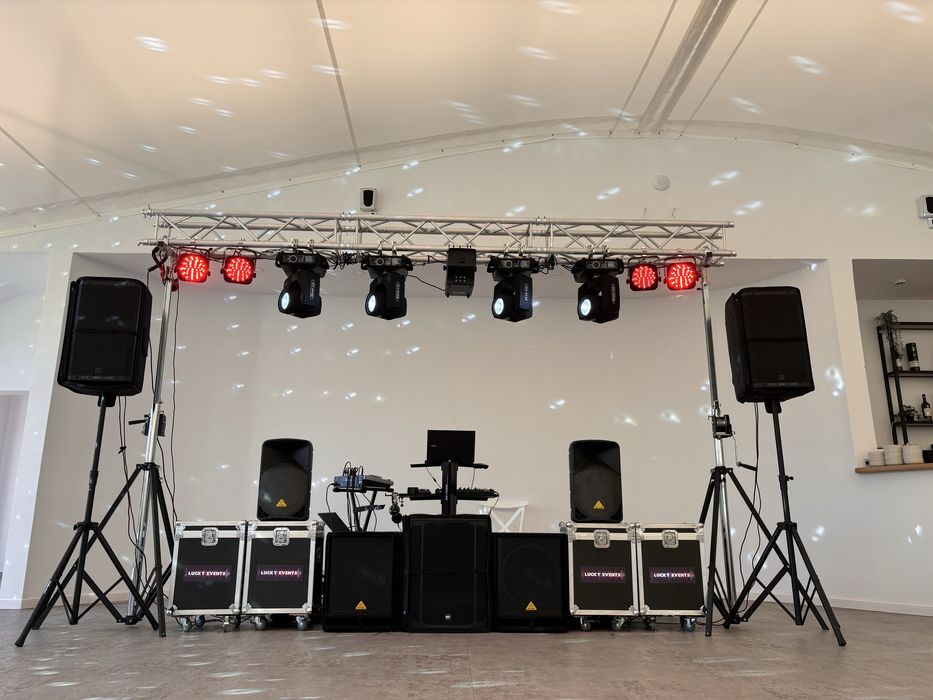 DJ Fum greu Schela de lumini