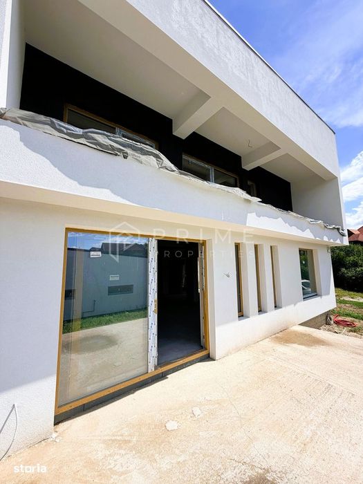 Casă nouă cu arhitectură mediteraneană | Semifinisată | 150 mp utili
