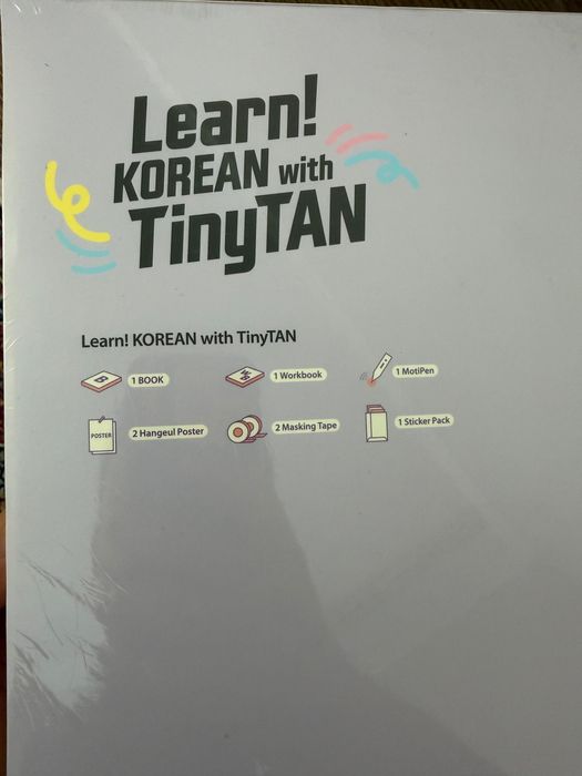 Learn Korean with TinyTAN (BTS). Набор для изучения корейского языка.