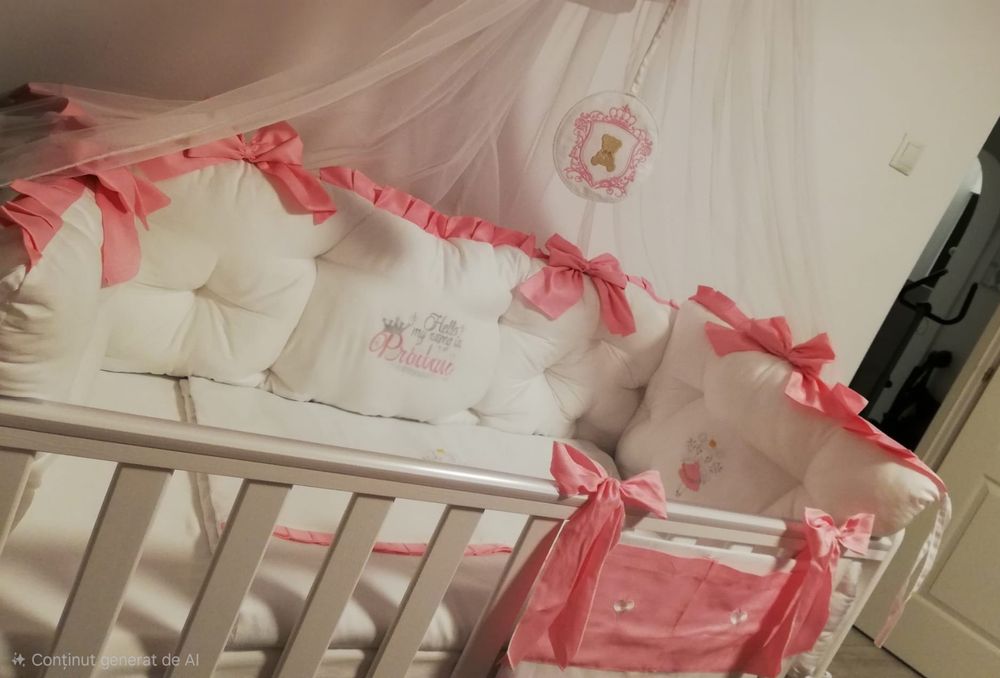 Patut bebe + saltea cocos