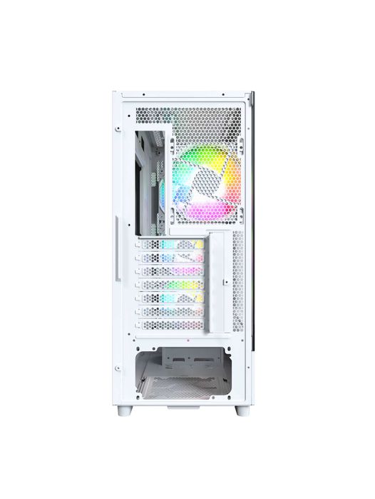{ Montech X5 Black +3xCooler RGB White корпус для ПК (360mm)