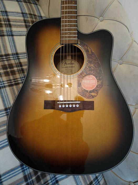 Chitara electro acustica Fender CD140SCE