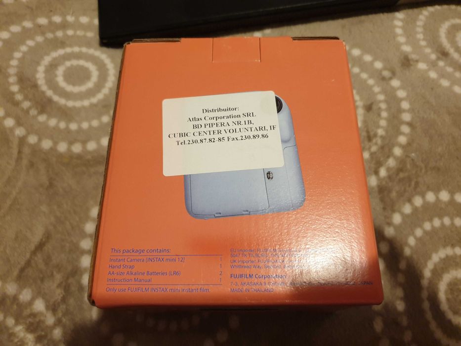 Aparat foto Jujifilm Instant Mini 12, NOU, Sigilat