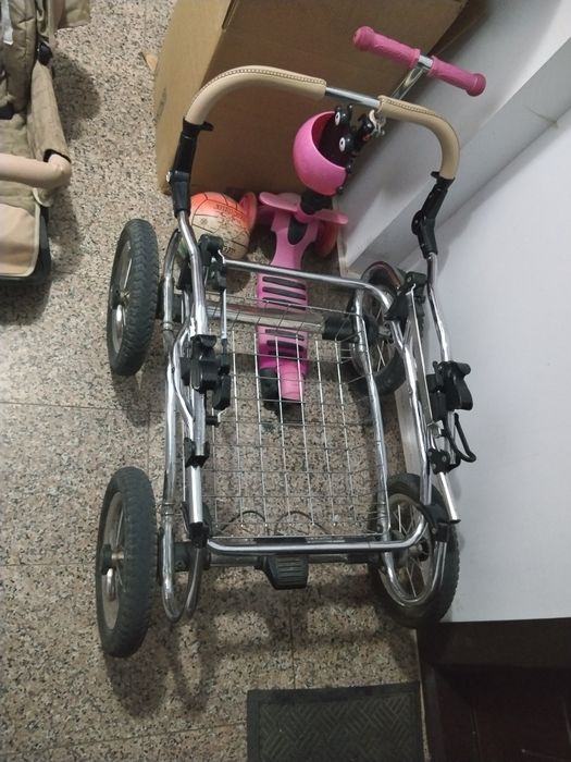 Cărucior bebe 2 în 1 cu landou mare – 500 lei