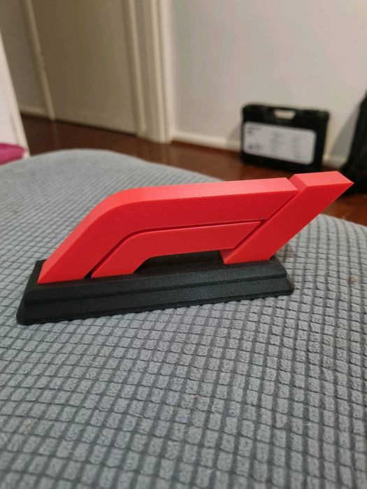 Logo Formula 1 3D – cadoul perfect pentru fanii F1