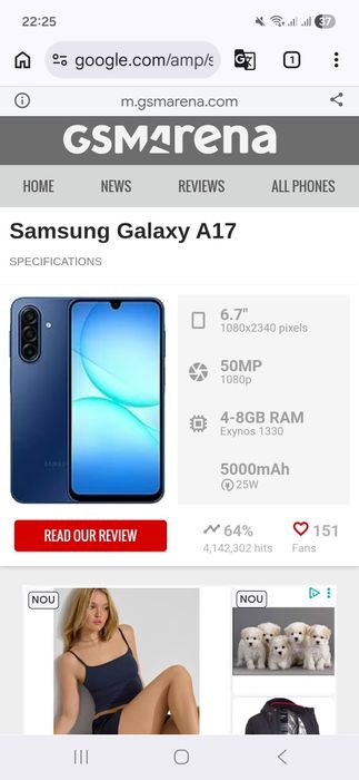 Samsung A17 5g cu Factura